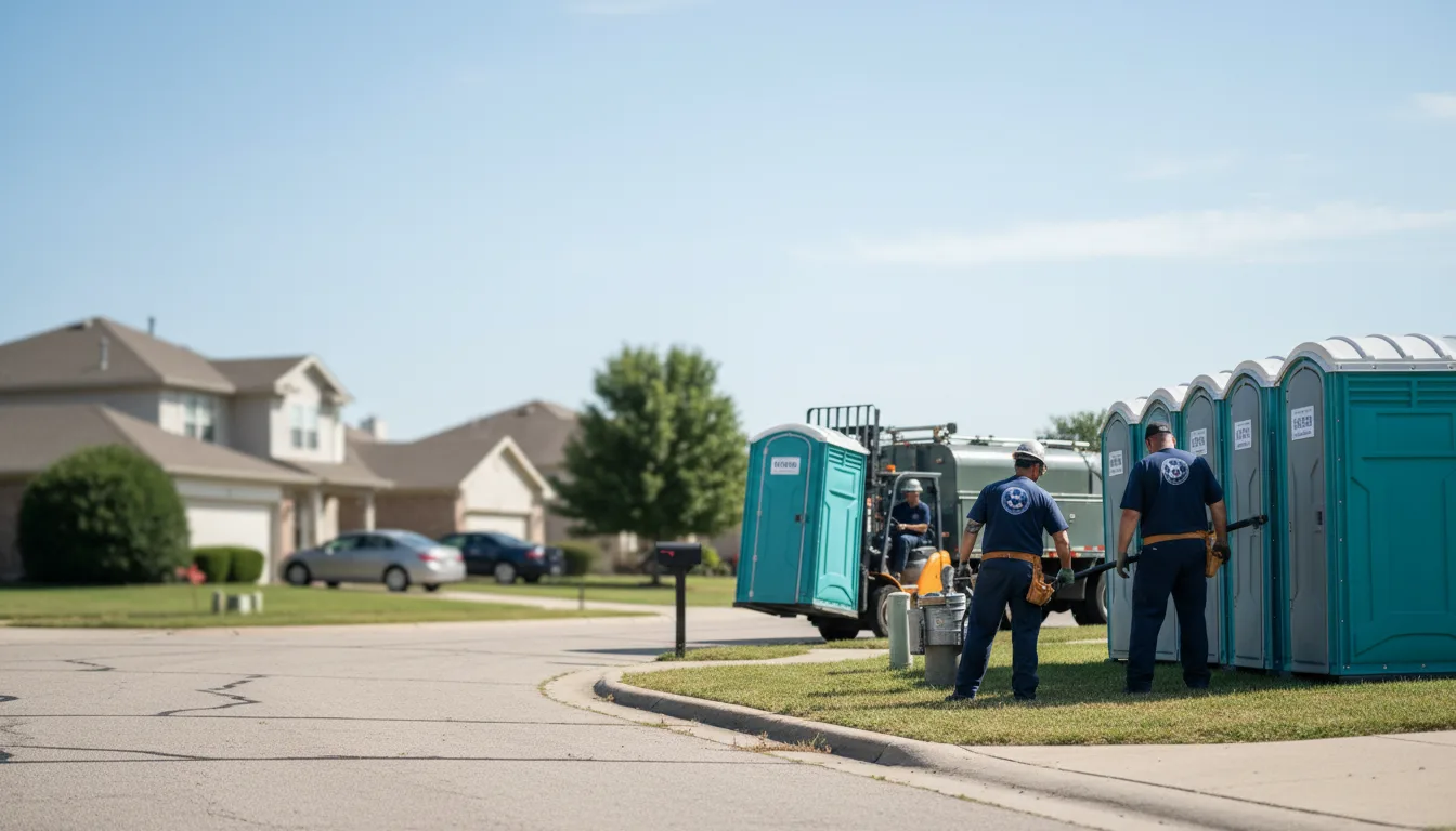 Porta Potty Rental in Valley Falls, KS near me